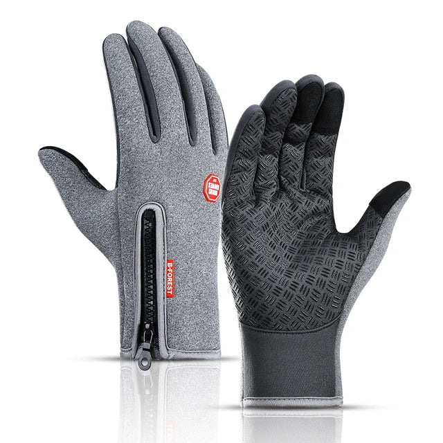 ThermoShield Touch Gloves — Warm, Splash-Resistant Sports Gloves with Touchscreen Support