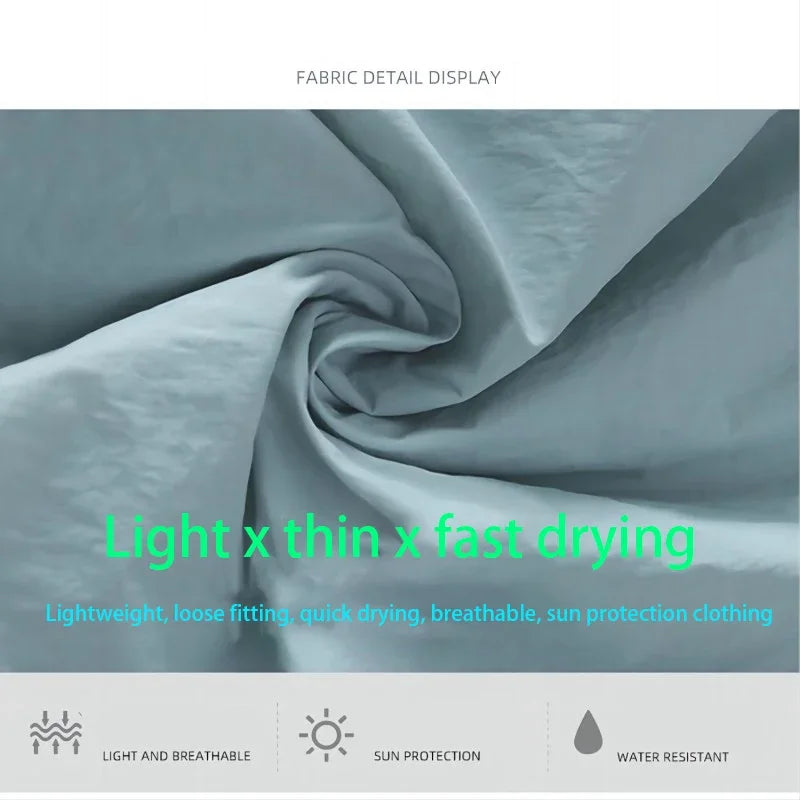 Lightweight Nylon Running Windbreaker – Unisex – Quick Dry