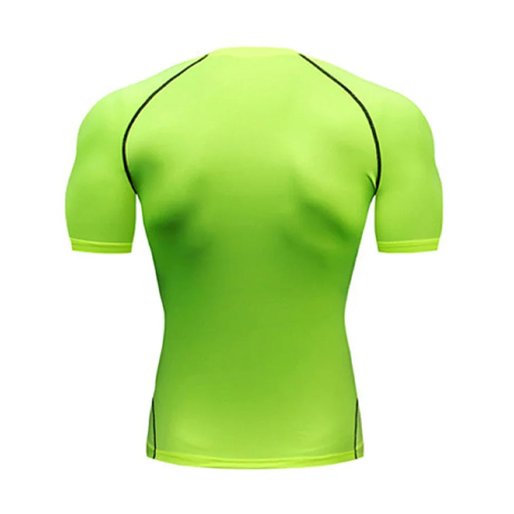 Men's Casual Slim Fit Polyester T-Shirt – Quick Dry – Short Sleeve