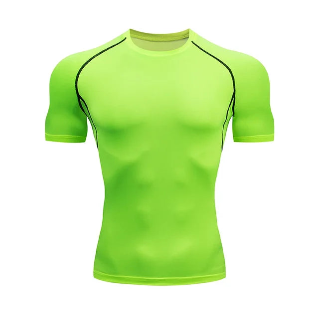 Men's Casual Slim Fit Polyester T-Shirt – Quick Dry – Short Sleeve