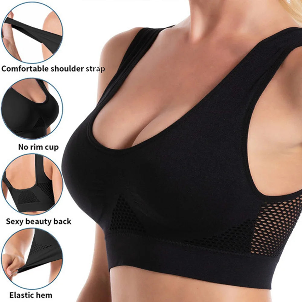 FlexFit Women’s Sports Crop Tops — Breathable & Stretch Performance Wear