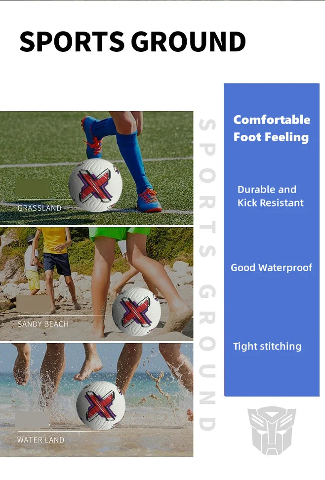 Premium Match Training Soccer Ball – Size 5 – High-Durability Polyester