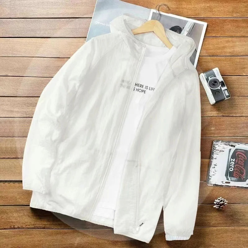 Lightweight Nylon Running Windbreaker – Unisex – Quick Dry