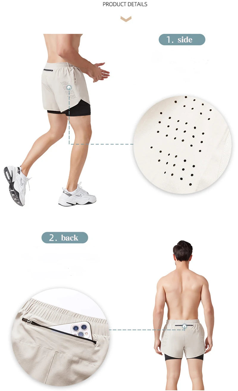 AirFlex Men’s Sports Shorts — Breathable & Lightweight